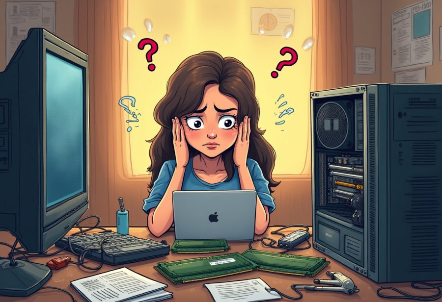 Embrace the Hilarious Chaos of DIY Computer Upgrades