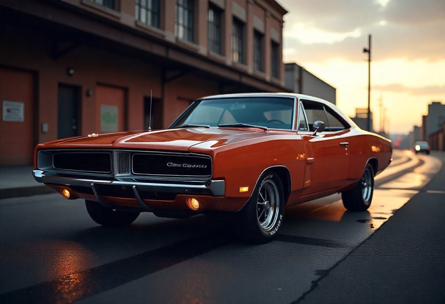 Unleashing the Raw Power and Rebellion of the Dodge Charger