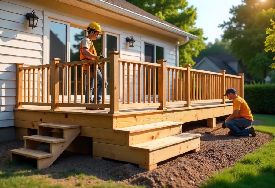 Transform Your Outdoor Space with Stylish Custom Decks